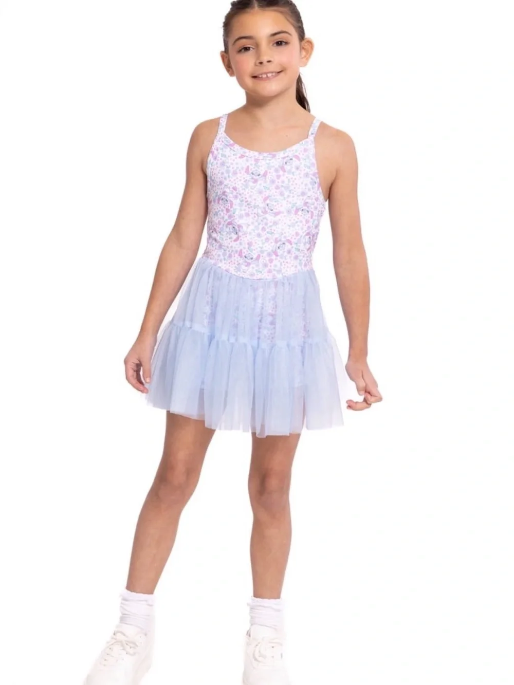 Kids Stitch Tulle Romper